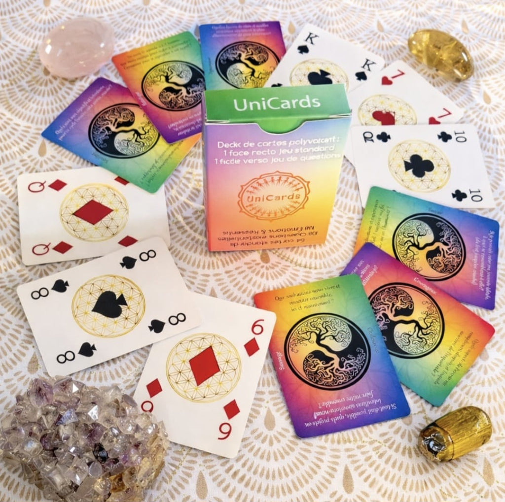 1 deck UniCards – Le jeu de cartes pour jouer et se découvrir