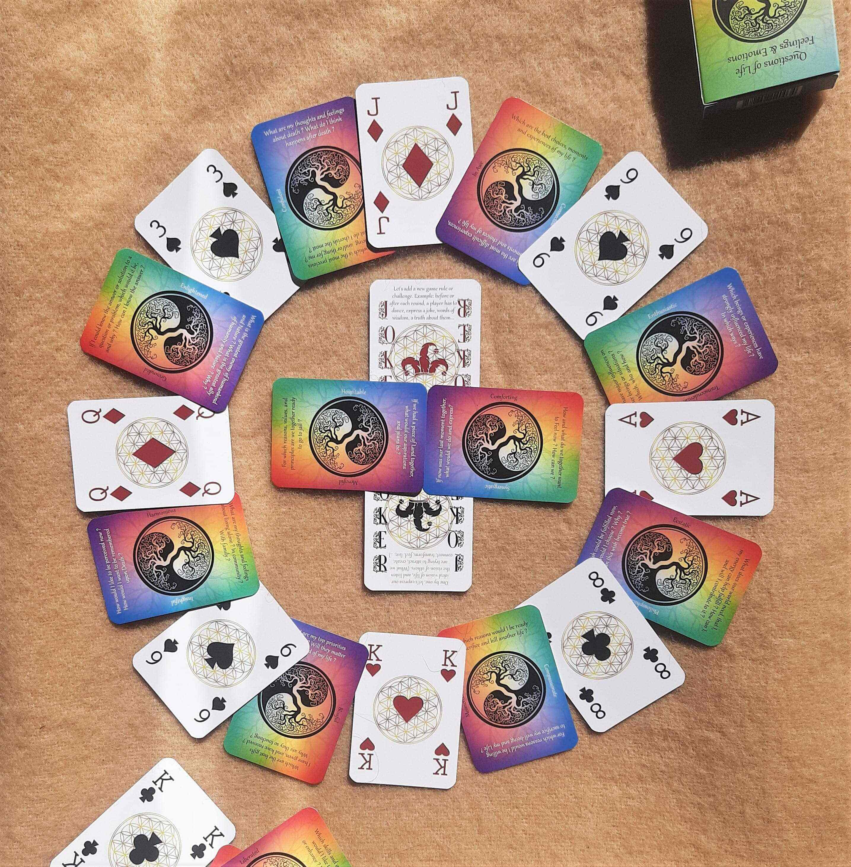 1 deck UniCards – Le jeu de cartes pour jouer et se découvrir