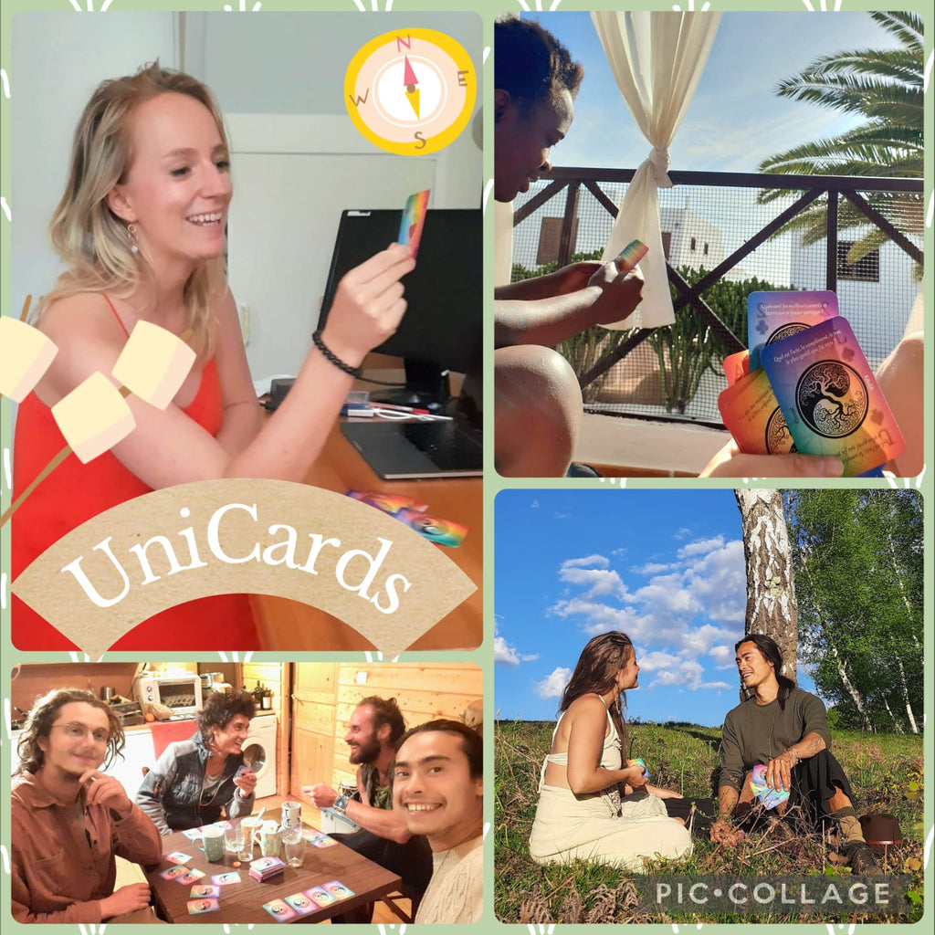 Pack 4 jeux UniCards - Le jeu de cartes pour jouer et se découvrir