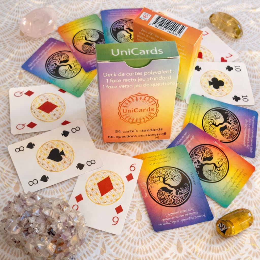 Pack 2 jeux UniCards - Le jeu de cartes pour jouer et se découvrir