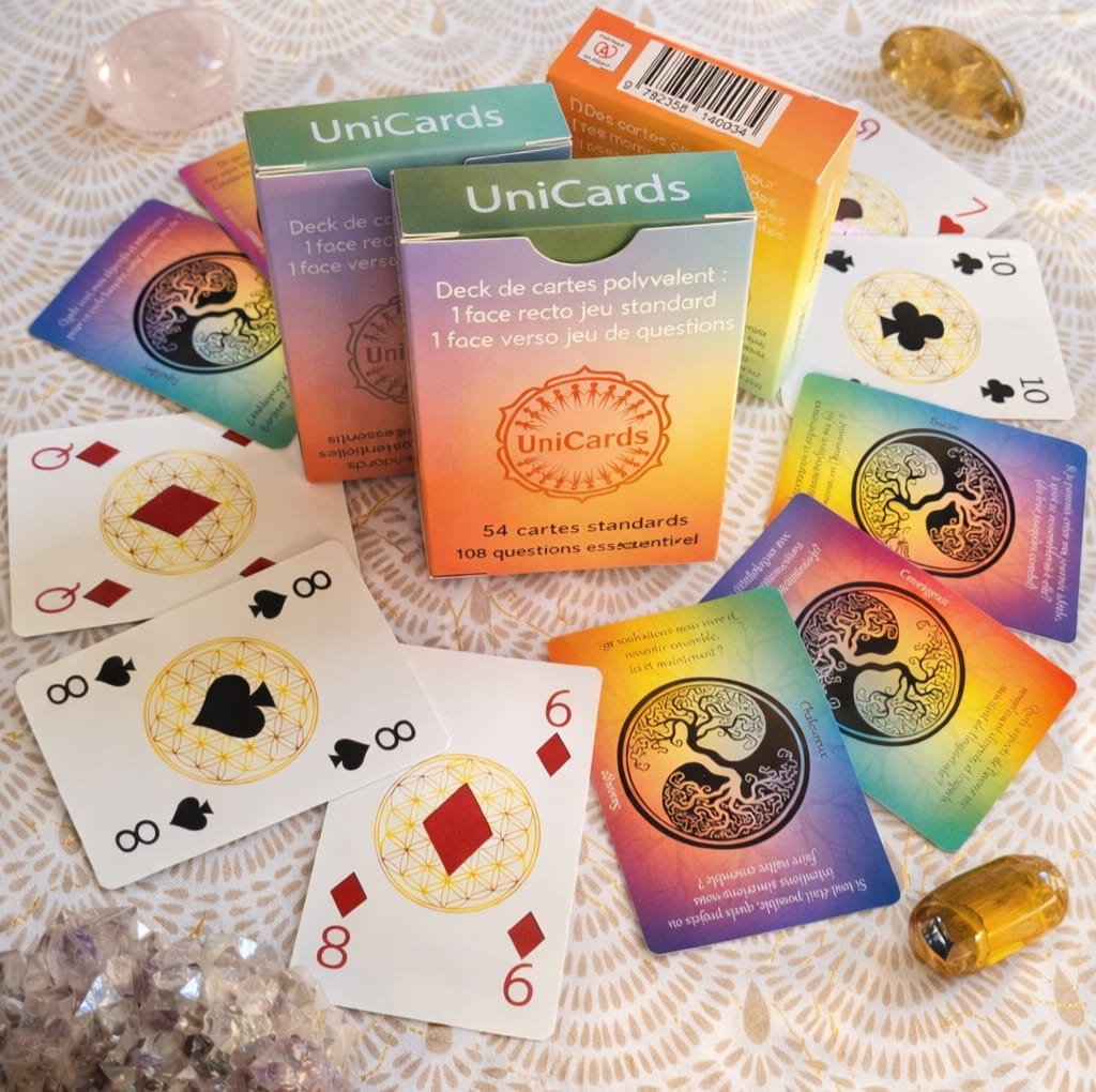 Pack 3 Jeux UniCards - Le jeu de cartes pour jouer et se découvrir